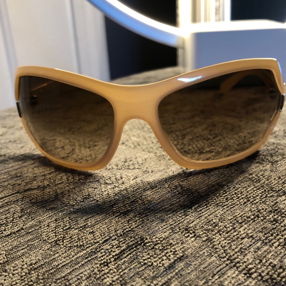 COPY - Prada sunglasses tan and silver